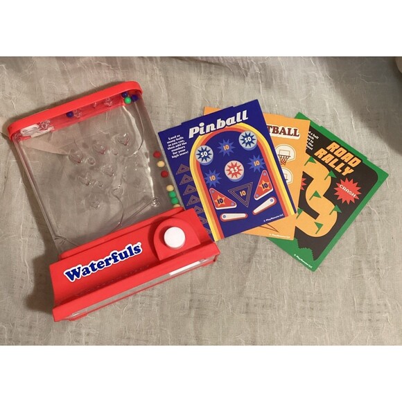 Waterfuls Wonderful Water Luck Skill Game Tic Tac Toe Game With Cards Working - Picture 1 of 16